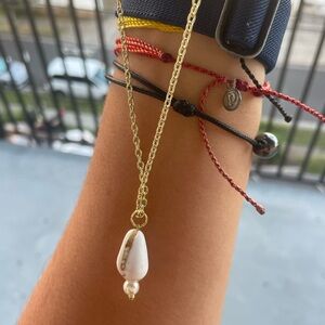 Hand-made shell necklace